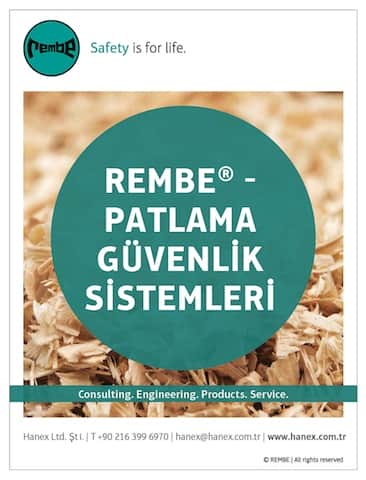 Orsiad Gazetesi AĞUSTOS / 2017 Sayısı HANEX ilanı.